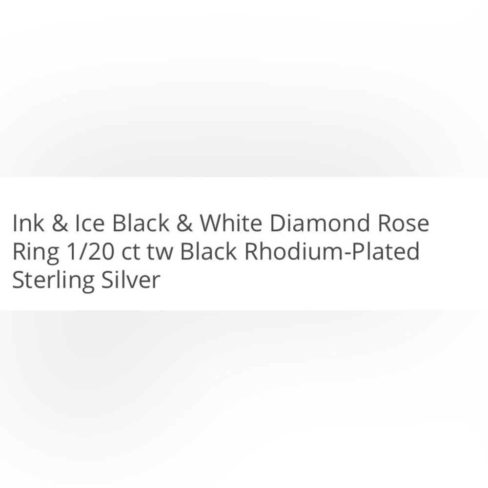 Kay Jewelers Black Rose Ring - Picture 10 of 11